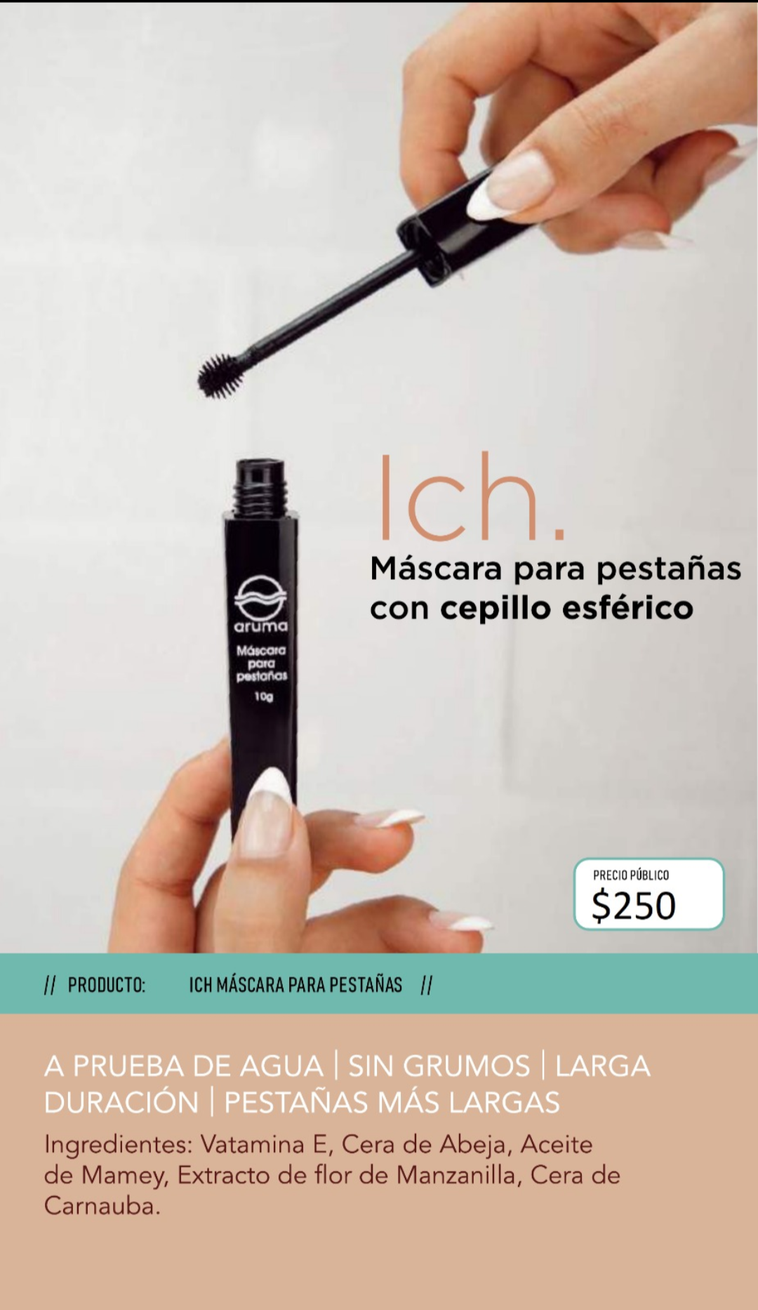 Máscara de pestañas "Ich"